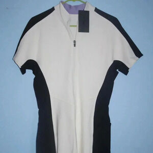 Bad Birdie Black and White Jumpsuit